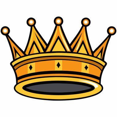 Kraliyet gücü ve görkeminin bir sembolü olan kraliyet altın tacı basit ama zarif bir vektör illüstrasyonuyla sunuluyor. Liderliği, başarıyı ve otoriteyi temsil etmek için mükemmel. Çeşitli tasarımlara kolayca entegre olabilmek için beyaz arka planda izole edilmiş