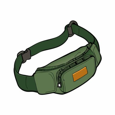 Şık ve kullanışlı yeşil bir yelek çantası, seyahat, açık hava aktiviteleri ya da günlük kullanım için mükemmel. Ayarlanabilir kayış, fermuar kapama ve kompakt tasarım özellikleri var. Bu modaya uygun kalça paketi, anaokulundayken gerekli şeyleri taşımak için elverişli bir yol sunuyor.