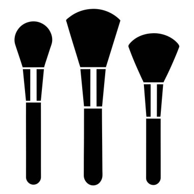 boya fırçası vektörü seti