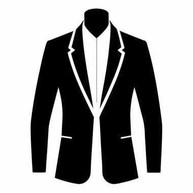 erkek gömleği simgesi, basit biçim