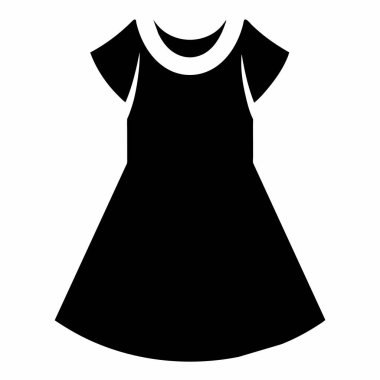 elbise simgesi vektör illüstrasyonu