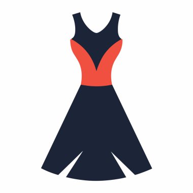 Elbise. Web simgesi basit illüstrasyon