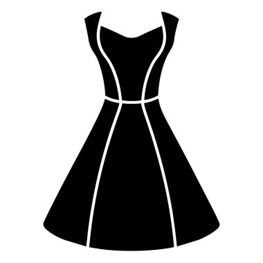 Elbise simgesi, basit tarzı