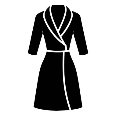 elbise simgesi, vektör illüstrasyonu