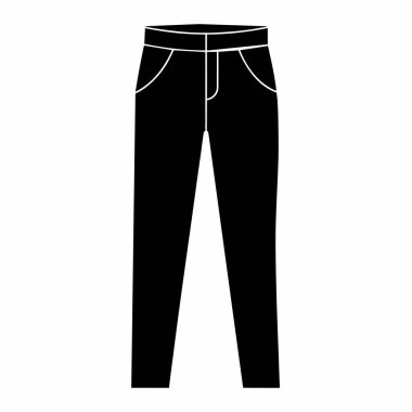 Pantolon simgesi, basit biçim