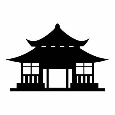 Düz stil Asyalı kültür oluşturma simgesi