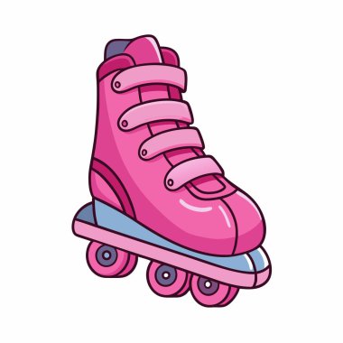 Patenler ve paten ikonu. vektör illüstrasyonu