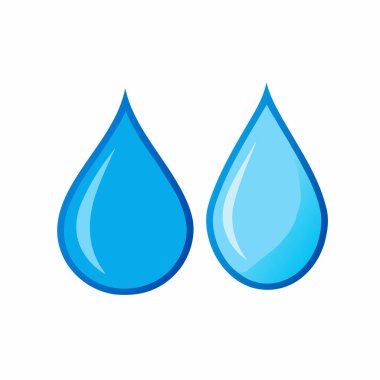 su damlası Logo Şablonu vektör çizimi tasarımı