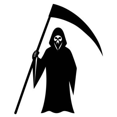 Beyaz arkaplanda cadılar bayramı kafatası