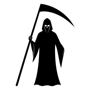 Tırpanlı bir tırpanın vektör çizimi