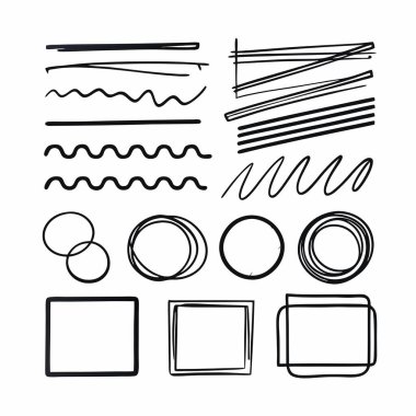 farklı tasarım kurdelelerinin vektör kümesi