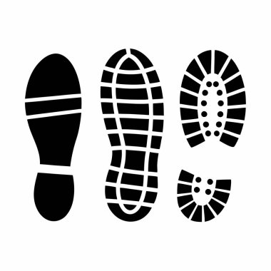 Parmak arası terlik ikonu. Web için parmak arası terlik vektör simgelerinin basit çizimi