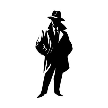 Siyah-beyaz dedektif.