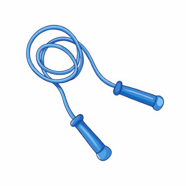 kauçuk halat beyaz üzerine izole