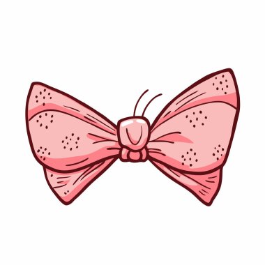 Çizgi film papyonunun vektör çizimi