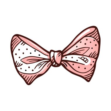 Çizgi film papyonunun vektör çizimi