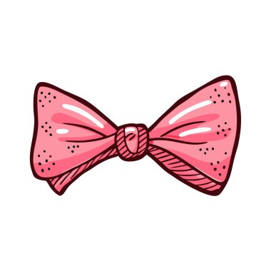 kravat papyonu izole edilmiş simge