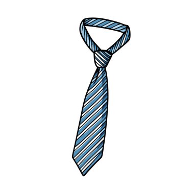 Kravat simgesi. vektör illüstrasyonu
