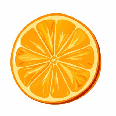 Vektör çizimi. turuncu beyaz arkaplan