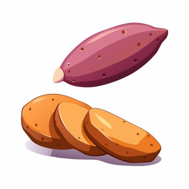 patates vektör kümesi