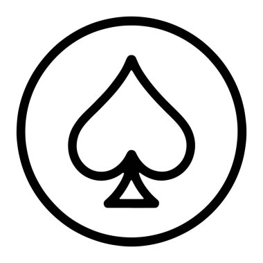 Basit bir siyah kürek sembolü, temiz beyaz bir arkaplana karşı kalın, siyah, dairesel bir ana hatla çevrilidir. Kürek koyu siyah dolgu ve sivri uçlu bir üst ile tasvir edilir, altında küçük bir üçgen sapı vardır. Genel tasarım asgari düzeyde.