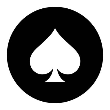 Koyu siyah bir daire, kıtır beyaz bir kürek sembolü içerir. Kürek merkezi konumdadır ve siyah dairesel arkaplanın önemli bir bölümünü doldurur. İki renk arasındaki zıtlık keskin ve belirgindir, cesur ve minimalist bir renk yaratır.