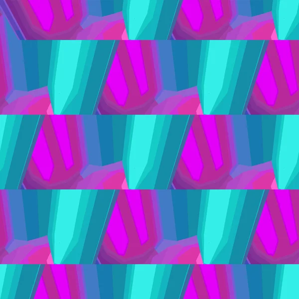 Αφηρημένη Αδιάλειπτη Μοτίβο Του Gradiental Γωνιακή Σχήματα Νέον Χρώματα Διάνυσμα — Διανυσματικό Αρχείο