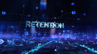dijital teknoloji Hitech konsept teknolojisi