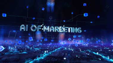 dijital teknoloji Hitech konsept teknolojisi