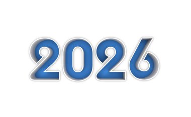 Yeni Yıl 2026 Yaratıcı Tasarım Konsepti - 3D Hazırlanmış Resim