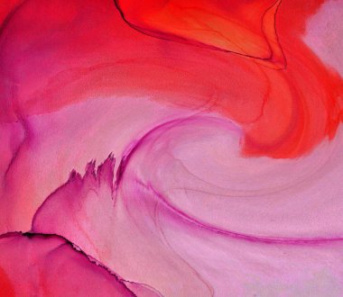 Modern soyut resim. Renkli akıcı sanat resimleri. Geometrik arkaplan.