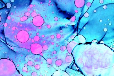 Modern soyut resim. Renkli akıcı sanat resimleri. Geometrik arkaplan.