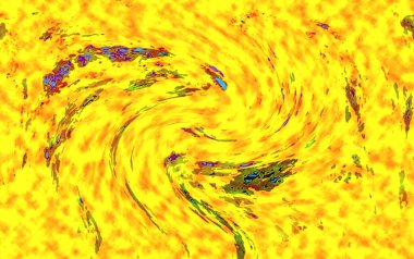 Alkol mürekkebi teknikli doğal akışkan resim. Yumuşak rüya renkleri şeffaf dalgalı çizgiler oluşturur