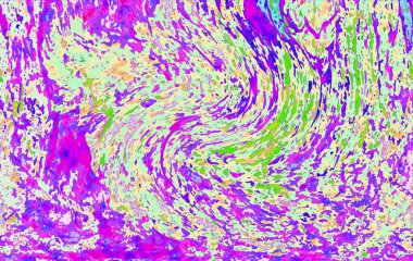 Alkol mürekkebi teknikli doğal akışkan resim. Yumuşak rüya renkleri şeffaf dalgalı çizgiler oluşturur
