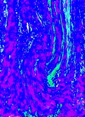 Alkol mürekkebi teknikli doğal akışkan resim. Yumuşak rüya renkleri şeffaf dalgalı çizgiler oluşturur