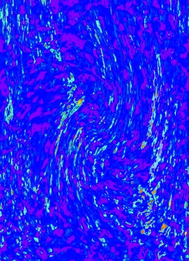 Alkol mürekkebi teknikli doğal akışkan resim. Yumuşak rüya renkleri şeffaf dalgalı çizgiler oluşturur