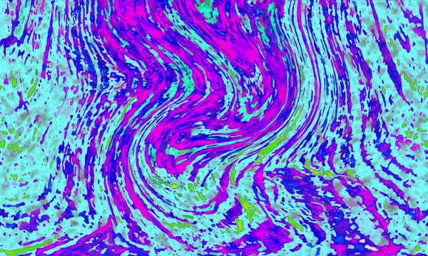 アルコールインク技術を用いた天然抽象流体芸術絵画 柔らかい夢のような色は透明な波線を作成します — ストック写真