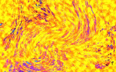 Alkol mürekkebi teknikli doğal akışkan resim. Yumuşak rüya renkleri şeffaf dalgalı çizgiler oluşturur