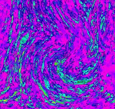 Alkol mürekkebi teknikli doğal akışkan resim. Yumuşak rüya renkleri şeffaf dalgalı çizgiler oluşturur