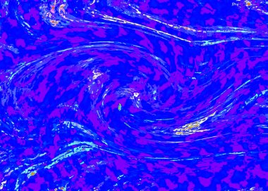 Alkol mürekkebi teknikli doğal akışkan resim. Yumuşak rüya renkleri şeffaf dalgalı çizgiler oluşturur