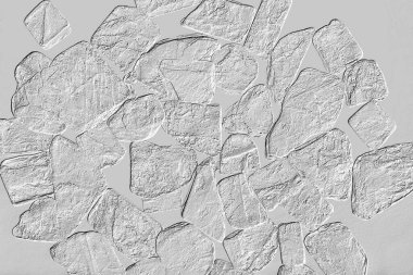 Yaratıcı desenli taş seramik duvar kağıdı tasarımı. Beyaz mermer