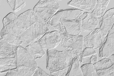 Yaratıcı desenli taş seramik duvar kağıdı tasarımı. Beyaz mermer