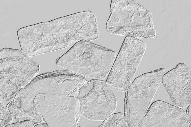 Yaratıcı desenli taş seramik duvar kağıdı tasarımı. Beyaz mermer