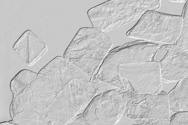 Yaratıcı desenli taş seramik duvar kağıdı tasarımı. Beyaz mermer