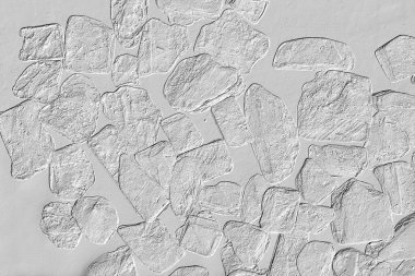 Yaratıcı desenli taş seramik duvar kağıdı tasarımı. Beyaz mermer