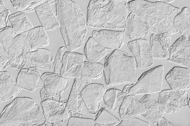 Yaratıcı desenli taş seramik duvar kağıdı tasarımı. Beyaz mermer