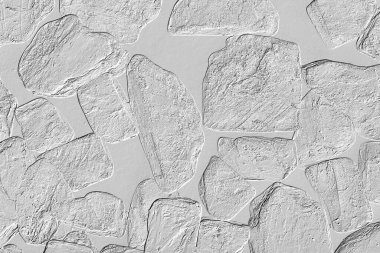 Yaratıcı desenli taş seramik duvar kağıdı tasarımı. Beyaz mermer