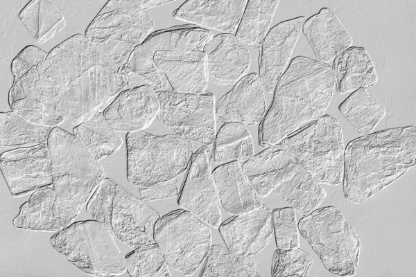 Yaratıcı desenli taş seramik duvar kağıdı tasarımı. Beyaz mermer