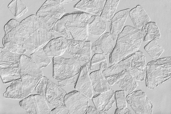 Yaratıcı desenli taş seramik duvar kağıdı tasarımı. Beyaz mermer