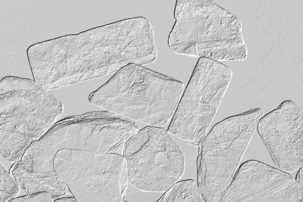 Yaratıcı desenli taş seramik duvar kağıdı tasarımı. Beyaz mermer